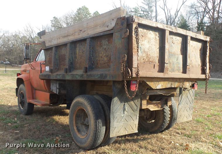 image for item DB7336 1976 GMC 6500 dump truck