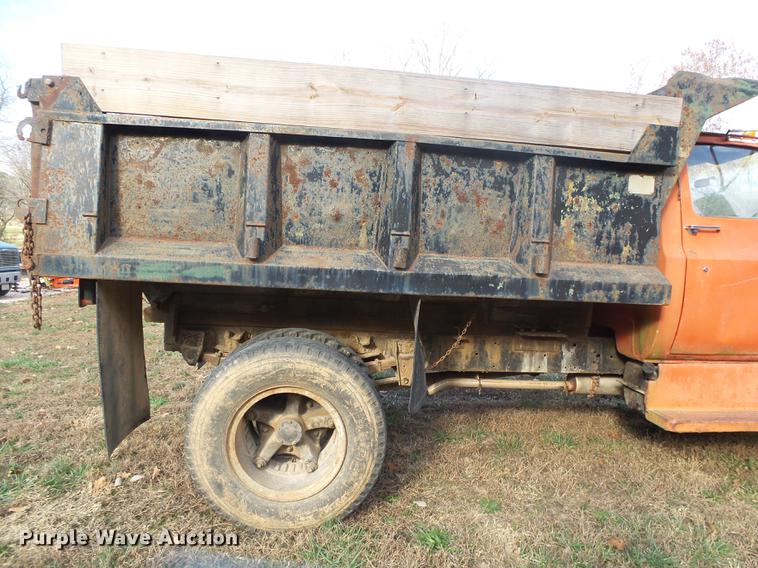 image for item DB7336 1976 GMC 6500 dump truck