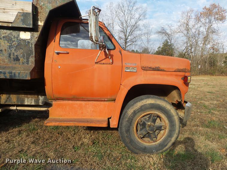 image for item DB7336 1976 GMC 6500 dump truck