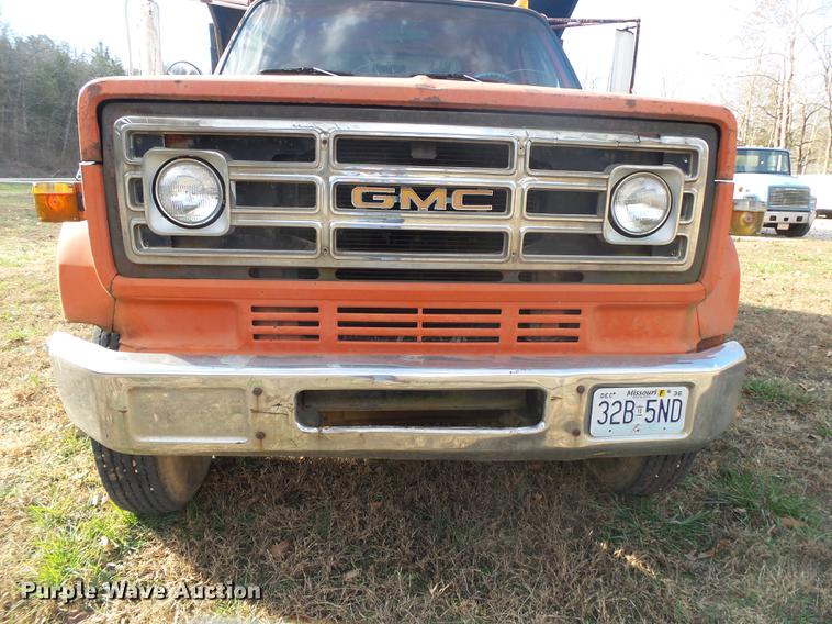 image for item DB7336 1976 GMC 6500 dump truck