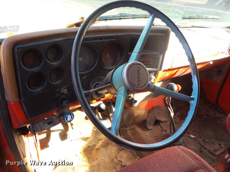 image for item DB7336 1976 GMC 6500 dump truck