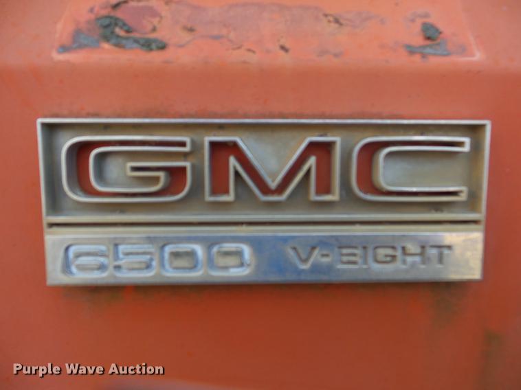 image for item DB7336 1976 GMC 6500 dump truck