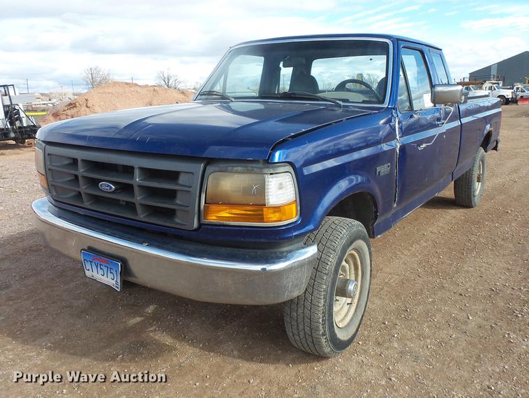 image for item DB8030 1997 Ford F250 SuperCab pickup truck