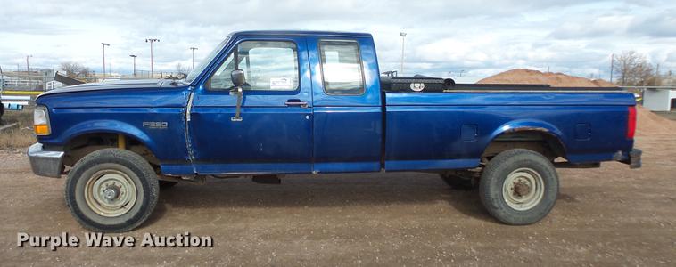 image for item DB8030 1997 Ford F250 SuperCab pickup truck
