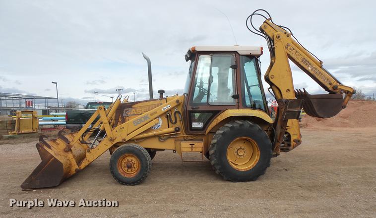 image for item DB8031 1989 Case 580K backhoe