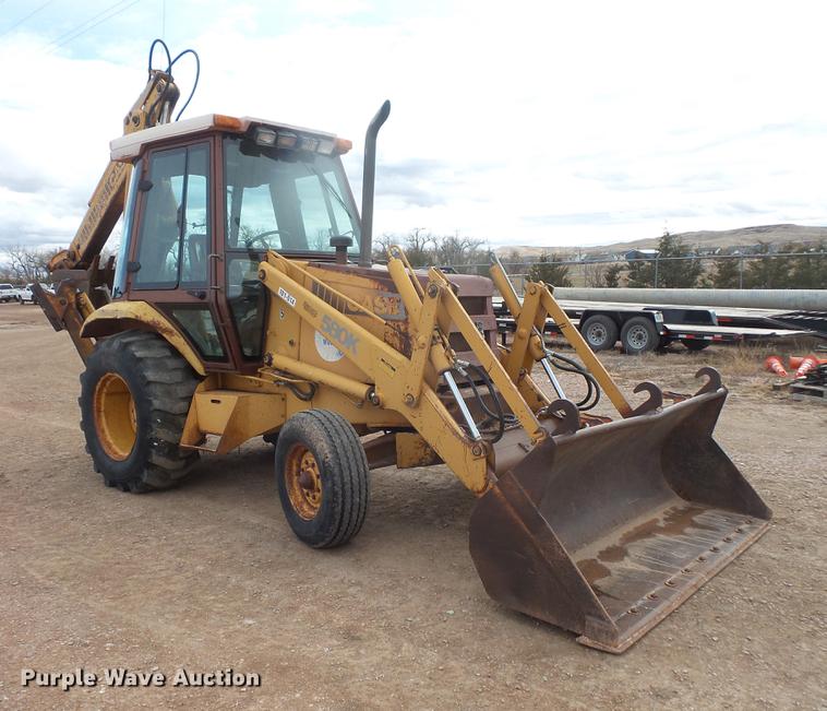 image for item DB8031 1989 Case 580K backhoe