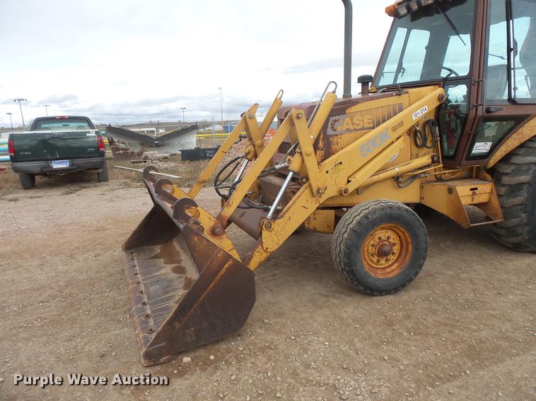 image for item DB8031 1989 Case 580K backhoe