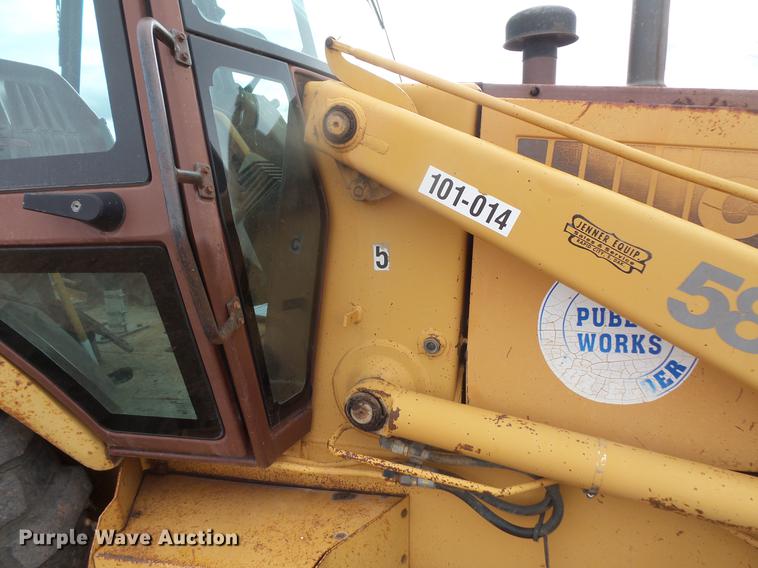 image for item DB8031 1989 Case 580K backhoe