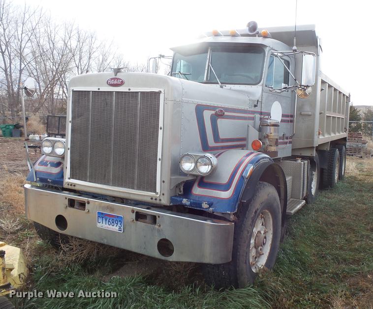 image for item DB8035 1980 Peterbilt 359 S19 dump truck
