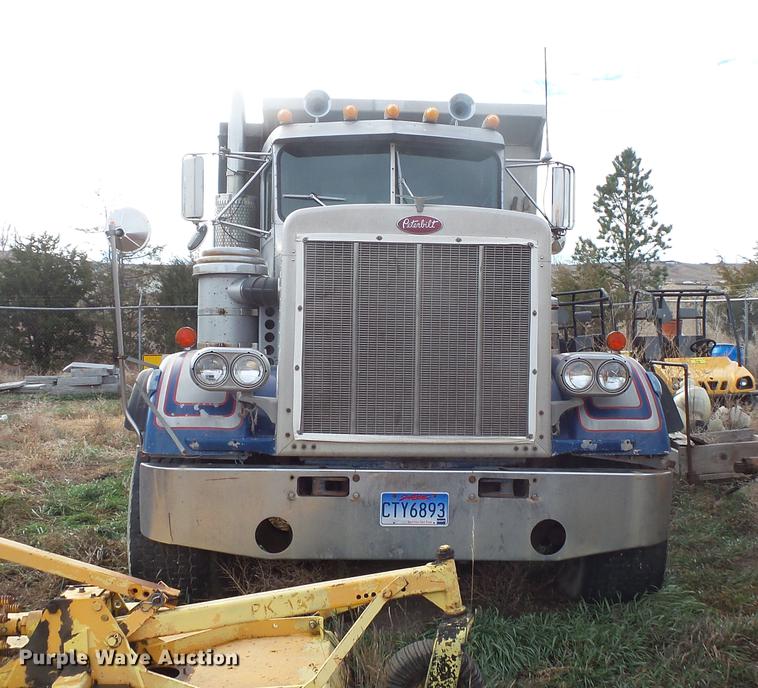 image for item DB8035 1980 Peterbilt 359 S19 dump truck