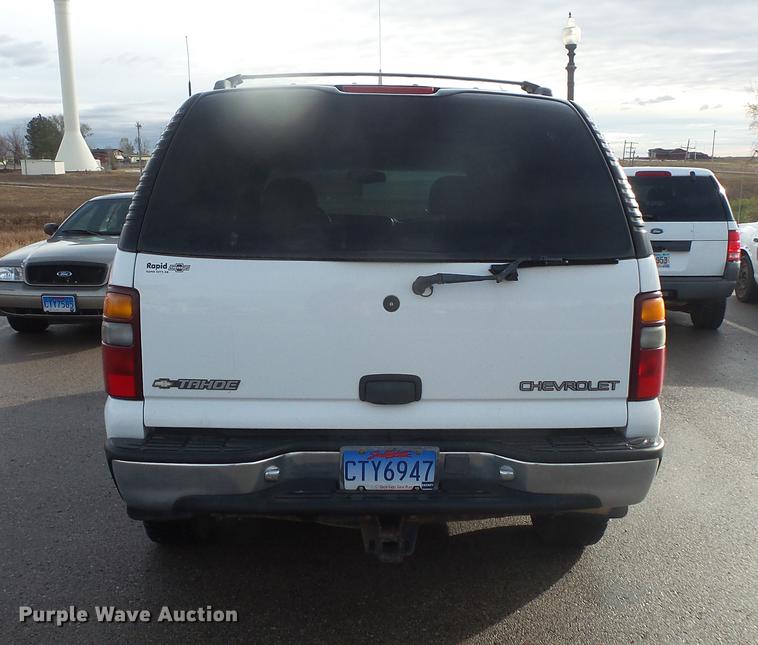 image for item DB8038 2001 Chevrolet Tahoe SUV