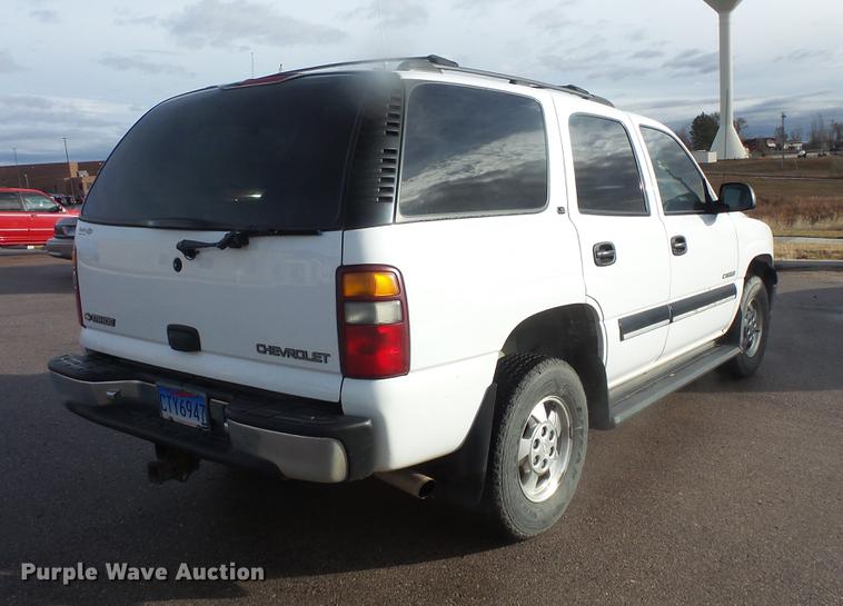 image for item DB8038 2001 Chevrolet Tahoe SUV