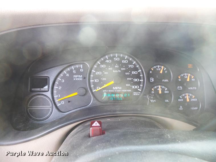 image for item DB8038 2001 Chevrolet Tahoe SUV