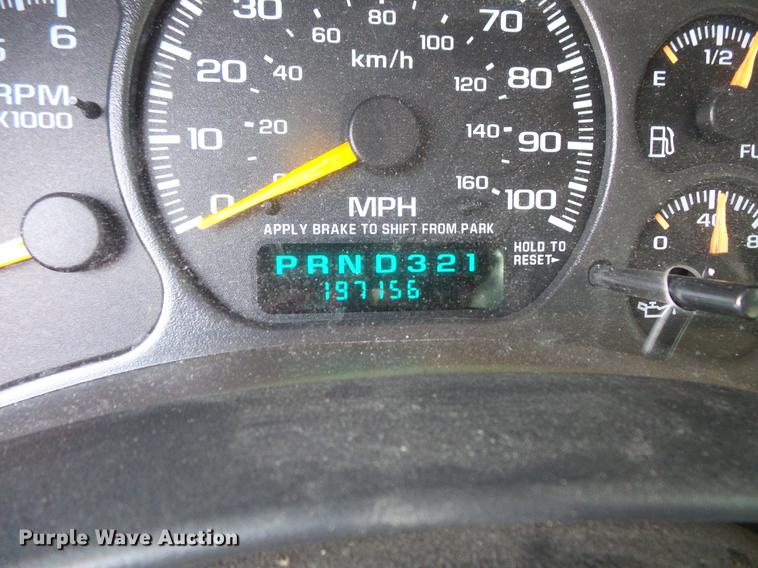 image for item DB8038 2001 Chevrolet Tahoe SUV