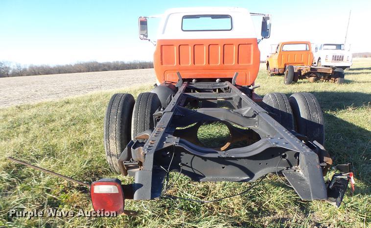 image for item DB9867 1974 Chevrolet C60 truck cab and chassis