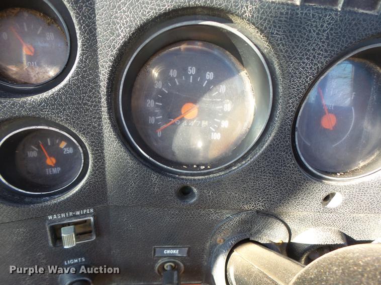 image for item DB9867 1974 Chevrolet C60 truck cab and chassis