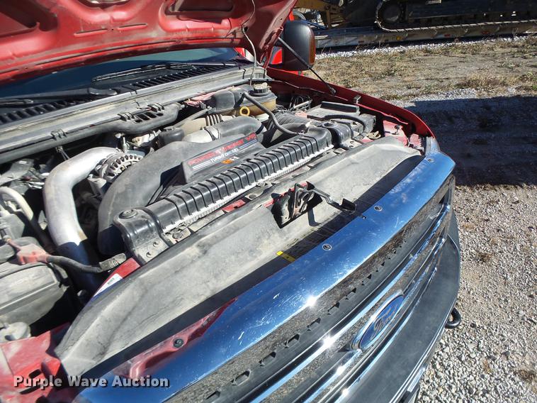 image for item DB9874 2006 Ford F350 Super Duty SuperCab flatbed pickup truck