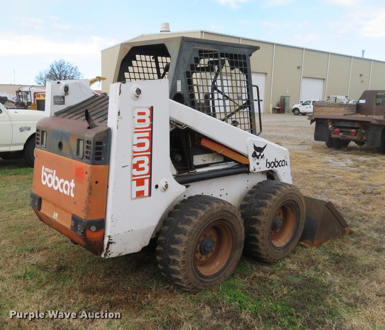 image for item DC0773 1995 Bobcat 853 skid steer