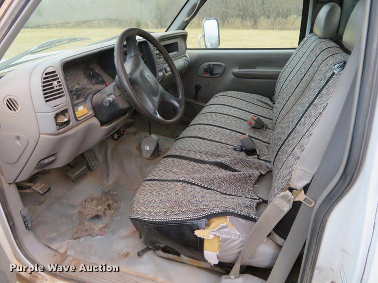 image for item DC0774 1997 Chevrolet 3500 flatbed pickup truck