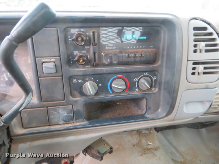 image for item DC0774 1997 Chevrolet 3500 flatbed pickup truck