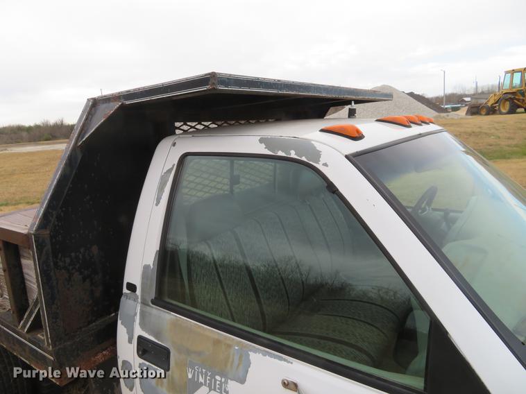 image for item DC0774 1997 Chevrolet 3500 flatbed pickup truck