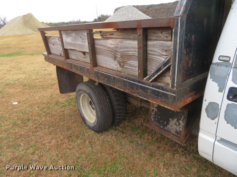 image for item DC0774 1997 Chevrolet 3500 flatbed pickup truck