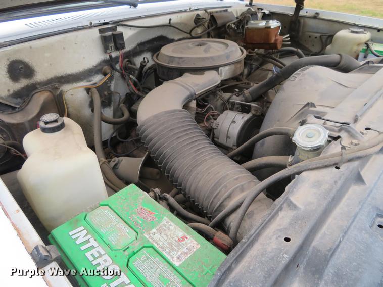 image for item DC0777 1989 Chevrolet 3500 utility bed pickup truck