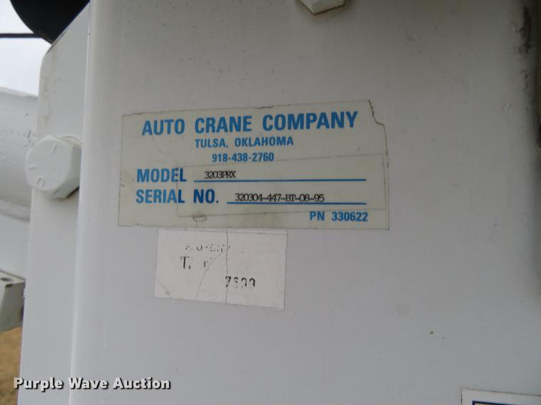 image for item DC0777 1989 Chevrolet 3500 utility bed pickup truck