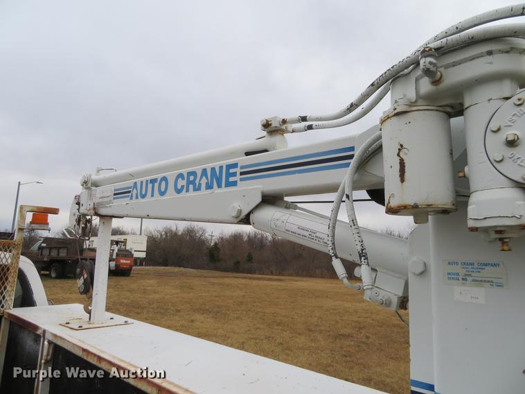 image for item DC0777 1989 Chevrolet 3500 utility bed pickup truck