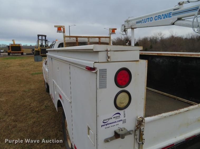 image for item DC0777 1989 Chevrolet 3500 utility bed pickup truck