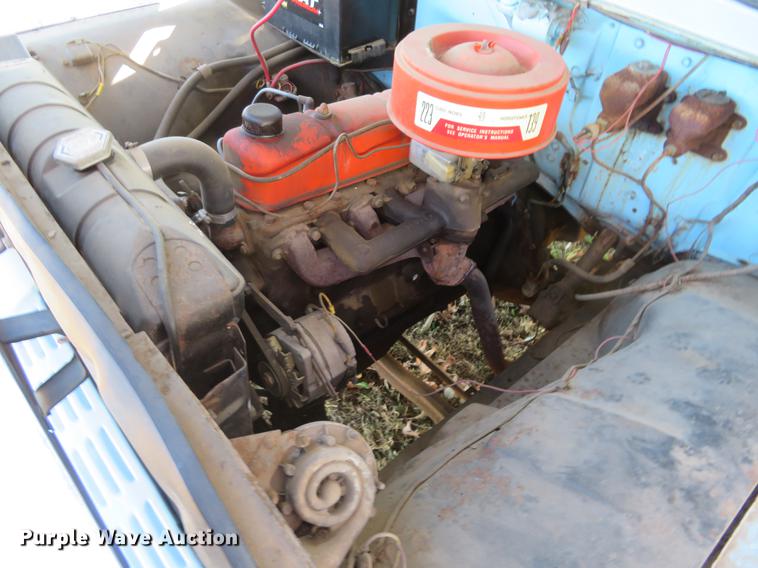 image for item DC0780 1959 Ford F250 dump bed pickup truck