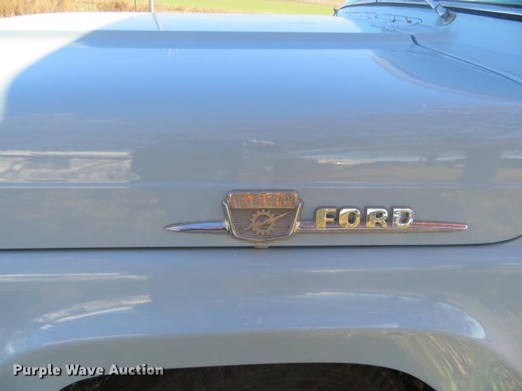 image for item DC0780 1959 Ford F250 dump bed pickup truck