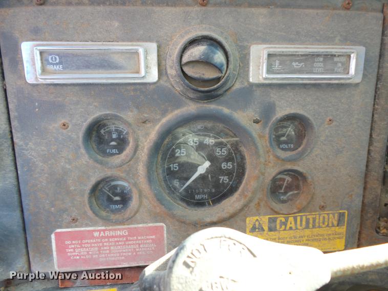 image for item DC1132 1987 Ford L8000 dump truck