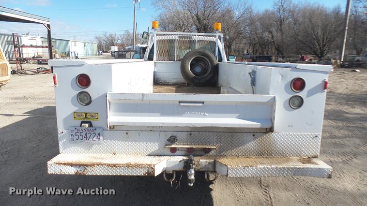 image for item DC1949 2008 Ford F350 Super Duty utility bed pickup truck