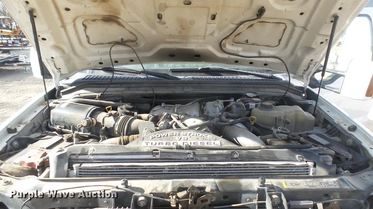 image for item DC1949 2008 Ford F350 Super Duty utility bed pickup truck