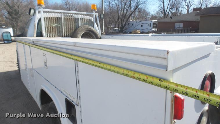 image for item DC1949 2008 Ford F350 Super Duty utility bed pickup truck