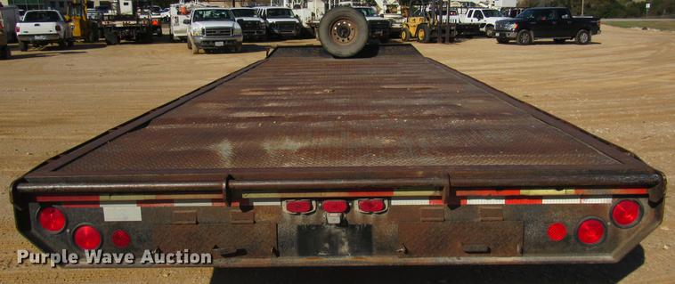 image for item DC2198 2002 Texas Bragg 20 OTW equipment trailer