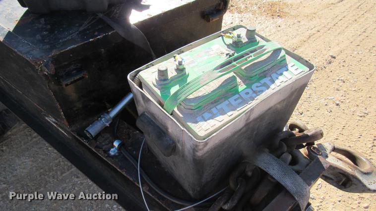 image for item DC2198 2002 Texas Bragg 20 OTW equipment trailer