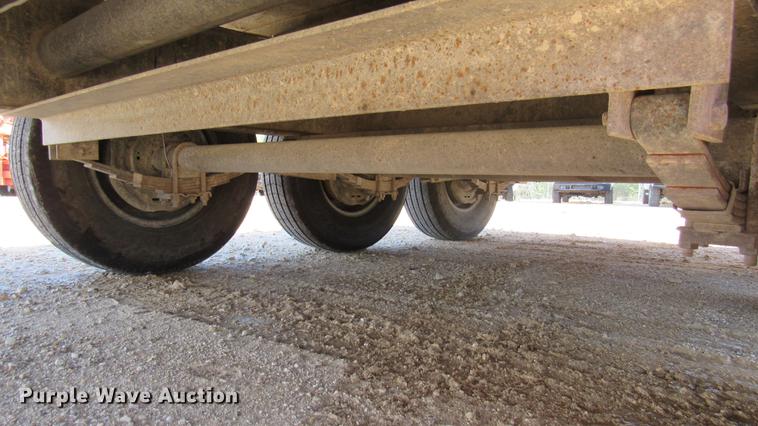 image for item DC2198 2002 Texas Bragg 20 OTW equipment trailer