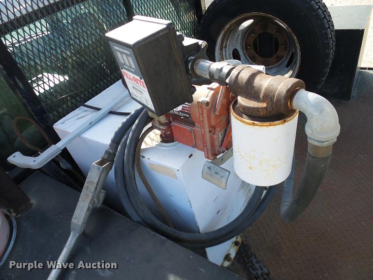 image for item DC2201 2004 Ford F550 Crew Cab flatbed truck