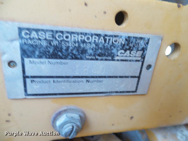 image for item DC2203 1999 Case 1840 skid steer