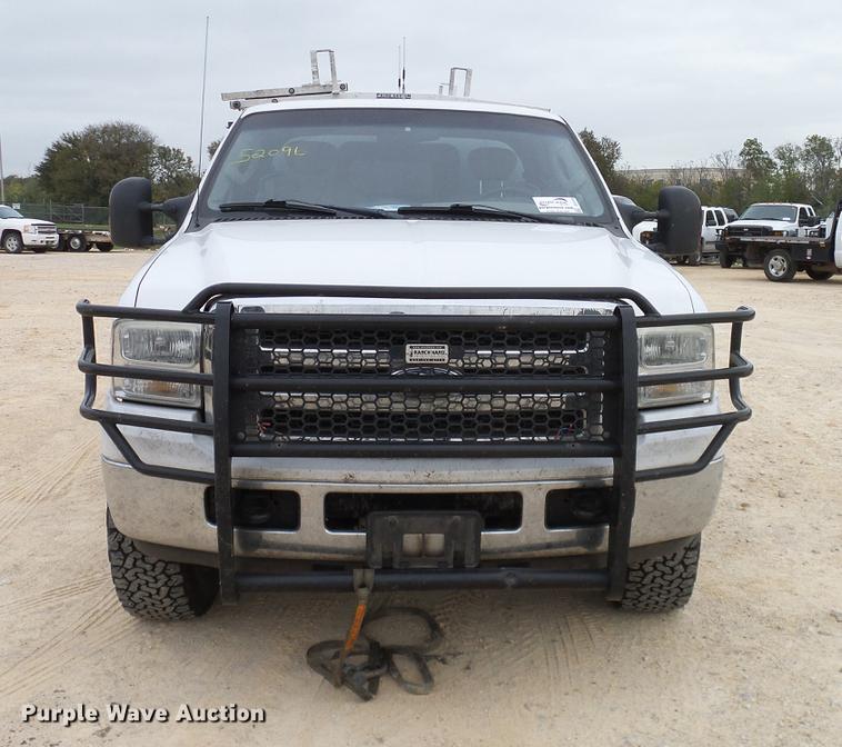 image for item DC2210 2007 Ford F350 Super Duty SuperCab utility bed pickup truck