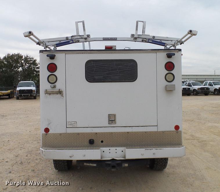 image for item DC2210 2007 Ford F350 Super Duty SuperCab utility bed pickup truck