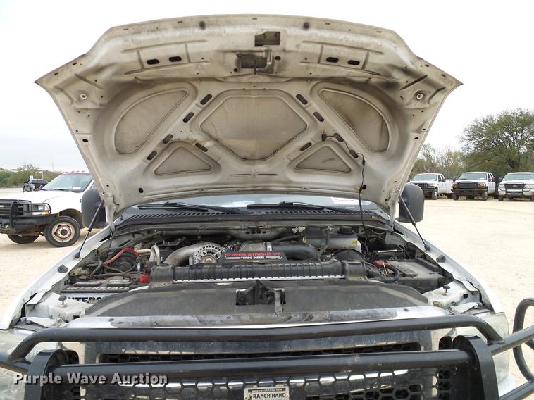 image for item DC2210 2007 Ford F350 Super Duty SuperCab utility bed pickup truck