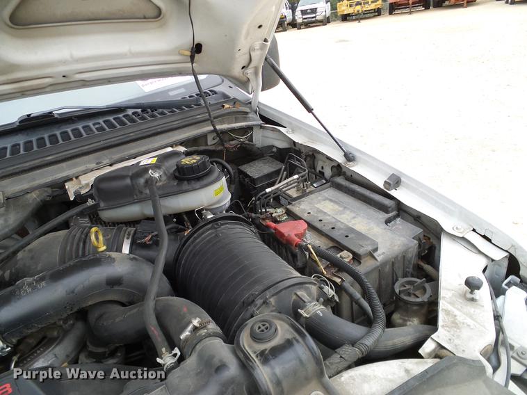 image for item DC2210 2007 Ford F350 Super Duty SuperCab utility bed pickup truck