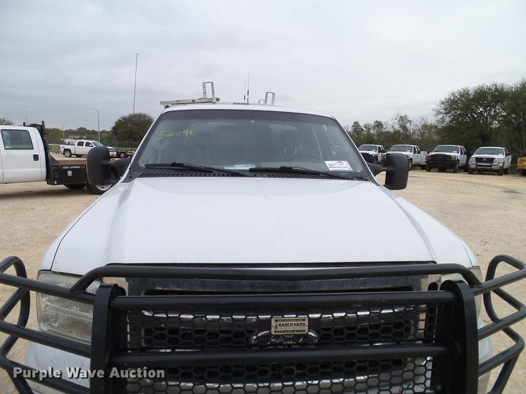image for item DC2210 2007 Ford F350 Super Duty SuperCab utility bed pickup truck