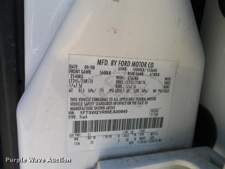 image for item DC2214 2009 Ford F250 Super Duty Crew Cab pickup truck