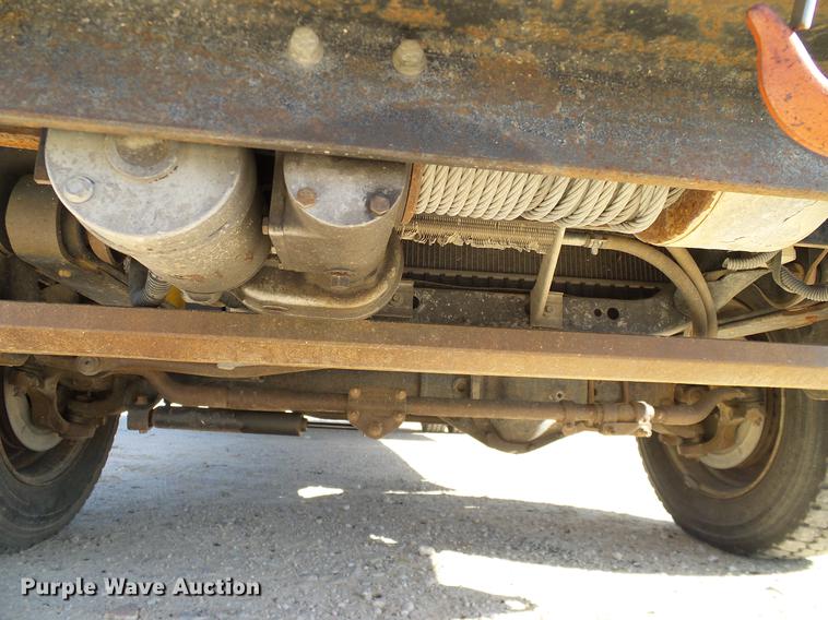 image for item DC2219 2002 Ford F450 Super Duty Crew Cab flatbed truck