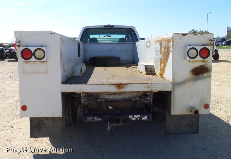 image for item DC2220 2004 Ford F550 Crew Cab utility truck