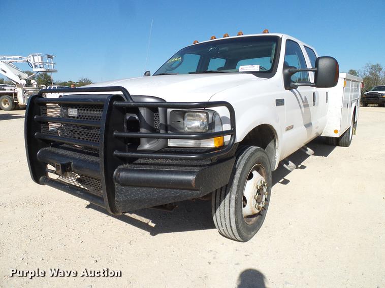 image for item DC2220 2004 Ford F550 Crew Cab utility truck